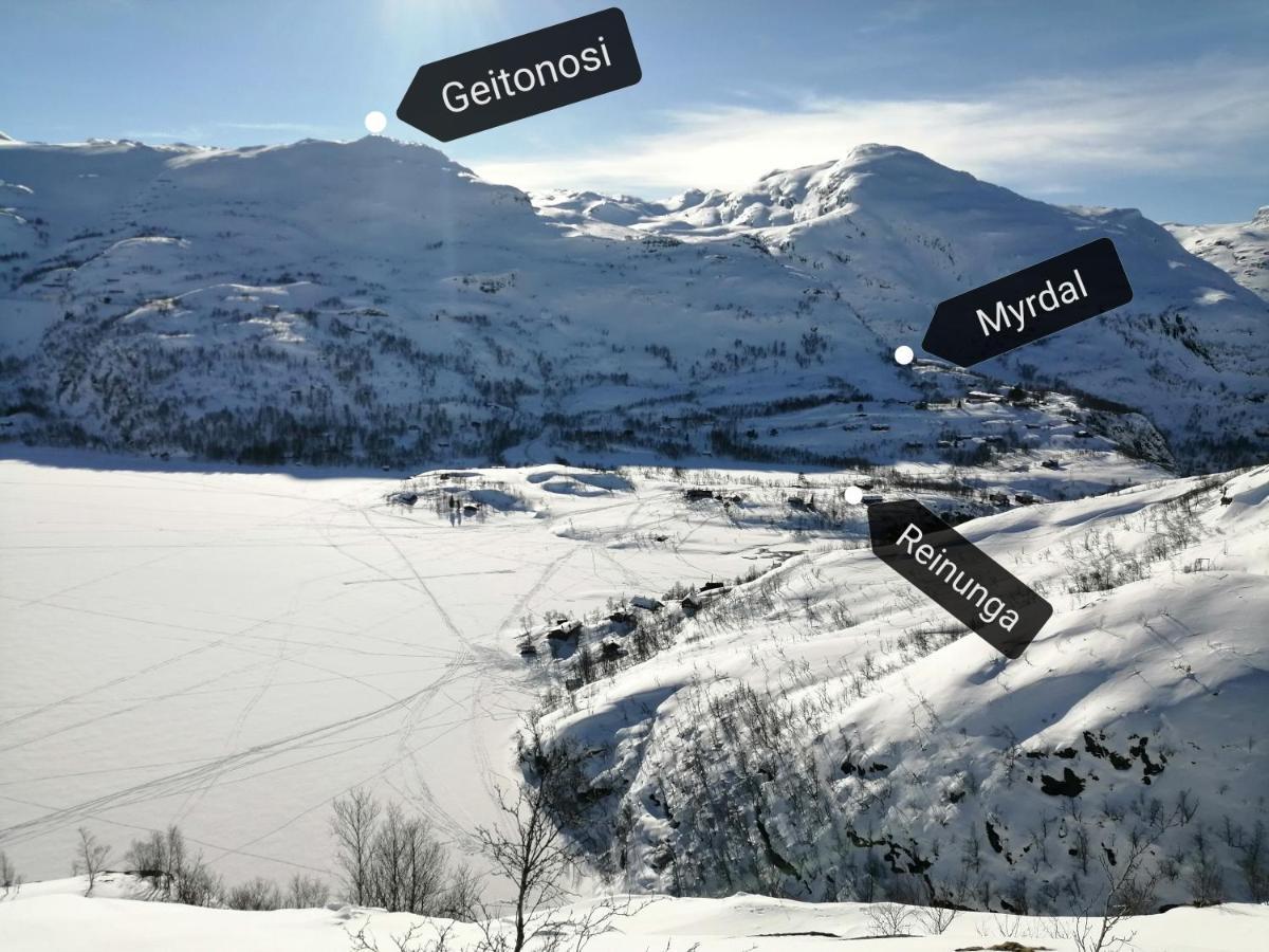 Reinunga Eco Hytta - Mountain Lodge Near Myrdal Accessible Only By Train Or Bike Zewnętrze zdjęcie